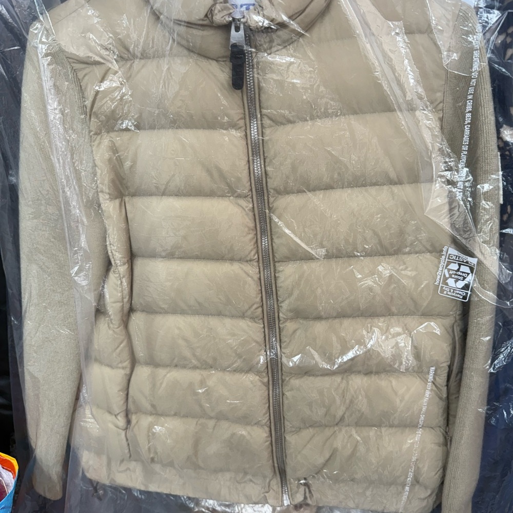 Mackage Tan Bomber Jacket